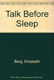 Talk Before Sleep Abridged  9780553701975 Front Cover