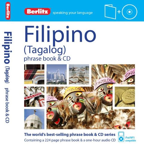 Berlitz Filipino Phrase Book and CD  4th 2013 9781780043975 Front Cover