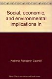 Social, Economic, and Environmental Implications in Transportation Planning : Nine Reports N/A 9780309024976 Front Cover