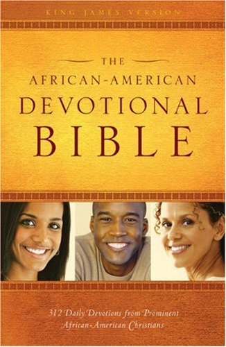 African American Devotional Bible Duo Tone - GM   2006 9780310604976 Front Cover