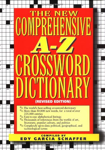 New Comprehensive A-Z Crossword Dictionary  Revised  9780399140976 Front Cover