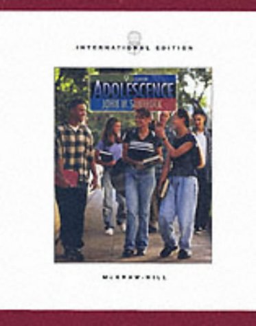 Adolescence N/A 9780071212977 Front Cover