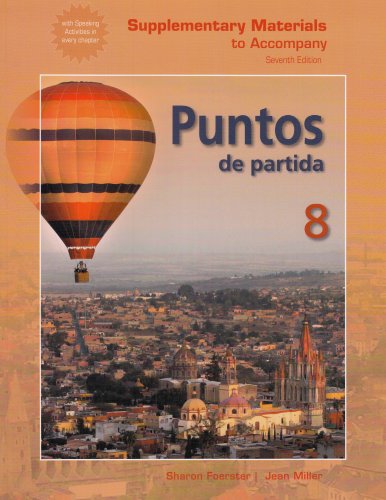 Puntos de Partida  7th 2008 9780073388977 Front Cover