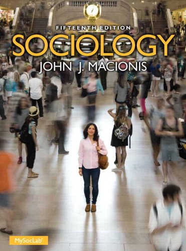 Sociology  15th 2014 9780133752977 Front Cover