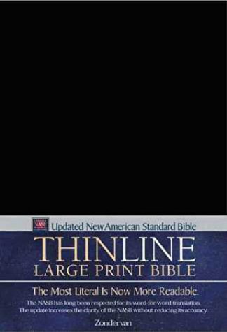 Thinline Large Print Bible   1999 (Large Type) 9780310917977 Front Cover
