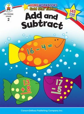 Add and Subtract, Grade 2   2010 9781604187977 Front Cover