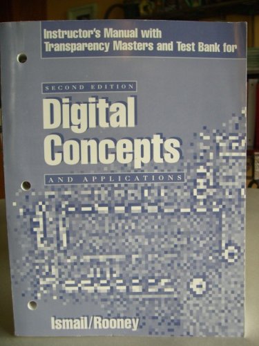 Digital Concepts and Applications 2nd (Teachers Edition, Instructors Manual, etc.) 9780030948978 Front Cover