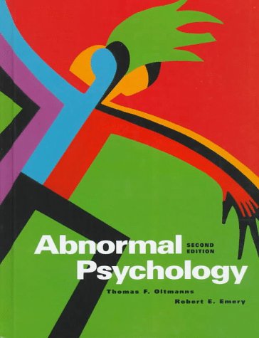Abnormal Psychology  2nd 1998 9780137281978 Front Cover