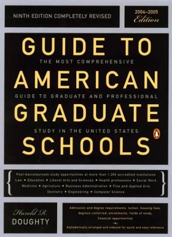 Guide to American Graduate Schools 2004-2005  9th (Revised) 9780142003978 Front Cover
