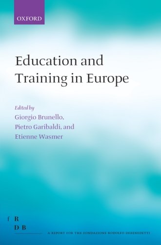Education and Training in Europe   2007 9780199210978 Front Cover