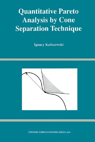 Quantitative Pareto Analysis by Cone Separation Technique   1994 9781461361978 Front Cover