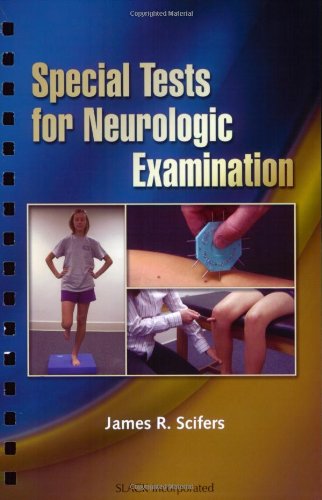 Special Tests for Neurologic Examination   2007 9781556427978 Front Cover