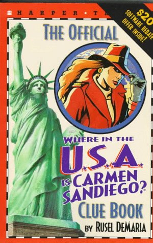Official Where in the U. S. A. Is Carmen Sandiego? : Clue Book  1997 9780064461979 Front Cover