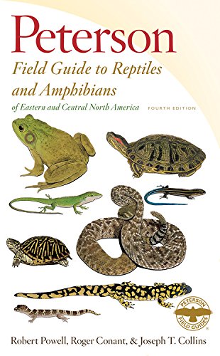 Peterson Field Guide to Reptiles and Amphibians Eastern and Central North America  4th 2016 9780544129979 Front Cover