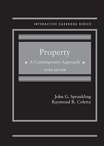 Property: A Contemporary Approach 3rd 2015 9781628101980 Front Cover