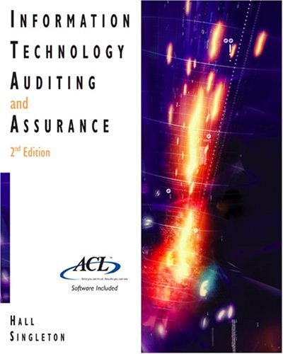 Information Technology Auditing and Assurance  2nd 2005 (Revised) 9780324191981 Front Cover