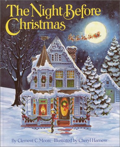 Night Before Christmas   1989 (Abridged) 9780394826981 Front Cover