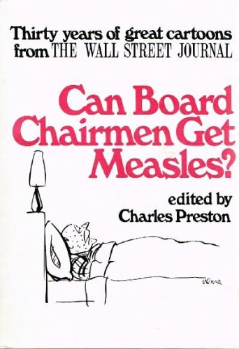 Can Board Chairmen Get Measles   1982 9780517548981 Front Cover