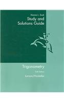 Trigonometry  6th 2004 (Student Manual, Study Guide, etc.) 9780618317981 Front Cover
