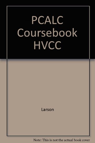 Pcalc coursebook Hvcc 7e  7th 2007 9780618812981 Front Cover