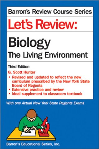 Let's Review Biology : The Living Environment 3rd 2001 9780764115981 Front Cover