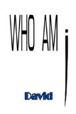 WHO AM I  N/A 9781436354981 Front Cover