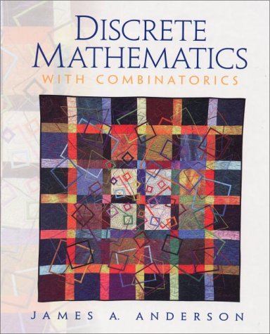 Discrete Mathematics with Combinatorics   2001 9780130869982 Front Cover