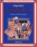 Magruder's American Government, 1996 Student Manual, Study Guide, etc.  9780134139982 Front Cover