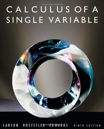 Calculus of a Single Variable  9th 2010 9780547209982 Front Cover