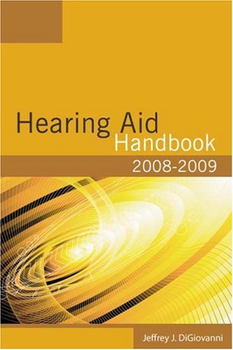 Hearing Aid Handbook, 2008-2009   2008 9781418051983 Front Cover