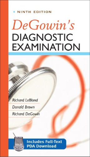 DeGowin's Diagnostic Examination, Ninth Edition  9th 2009 9780071478984 Front Cover