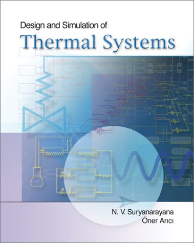 Design and Simulation of Thermal Systems   2003 9780072497984 Front Cover