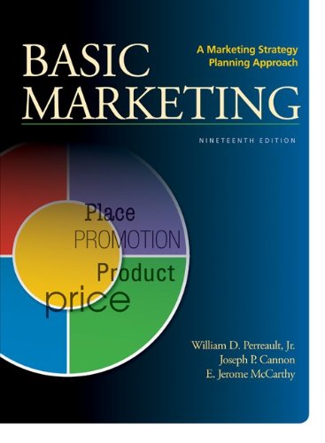 Basic Marketing: A Marketing Strategy Planning Approach 19th 2014 9780078028984 Front Cover