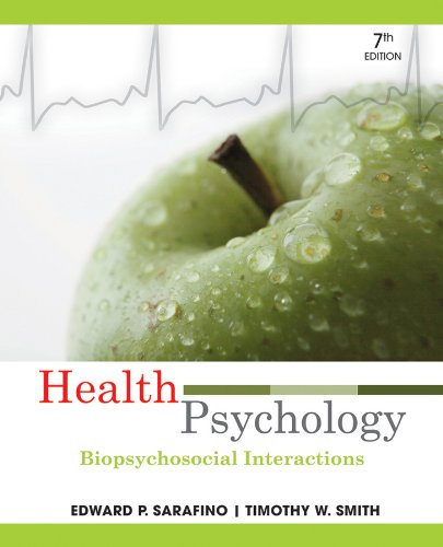 Health Psychology Biopsychosocial Interactions 7th 2011 9780470646984 Front Cover