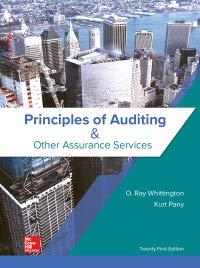 PRIN.OF AUDITING+OTHER ASSURANCE..      N/A 9781259916984 Front Cover