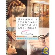 Standard System of Salon Skills Hairdressing Student Course Book  1999 9781562533984 Front Cover