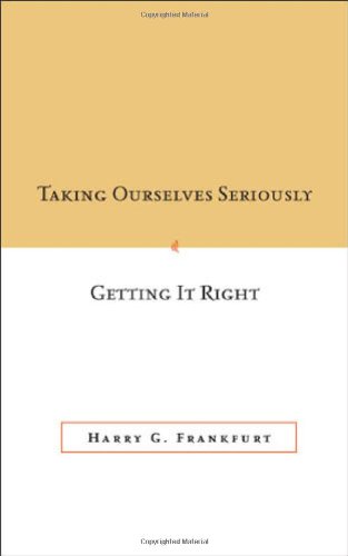 Taking Ourselves Seriously and Getting It Right [DECKLE EDGE]   2006 9780804752985 Front Cover