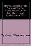 How to Prepare for the National Teacher Examinations - NTE 5th 9780812049985 Front Cover