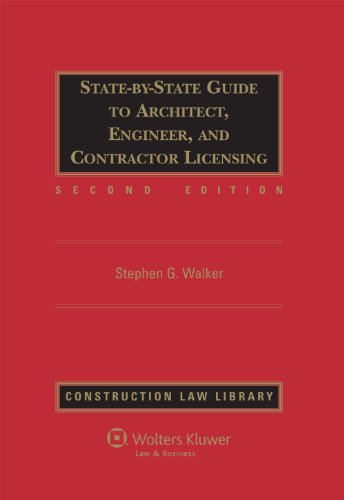 State-by-State Guide to Architect, Engineer, and Contractor Licensing:   2012 9781454811985 Front Cover