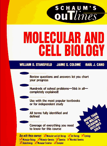 Schaum's Outline of Molecular and Cell Biology   1996 9780070608986 Front Cover
