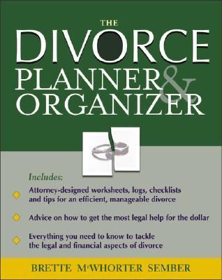 Divorce Organizer and Planner   2005 9780071445986 Front Cover