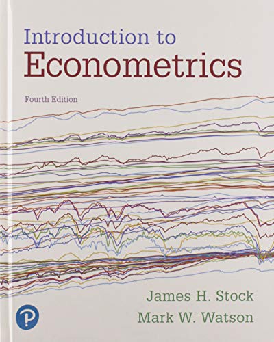 Introduction to Econometrics Plus Mylab Economics with Pearson EText -- Access Card Package  4th 2019 9780134610986 Front Cover