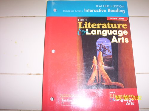 Holt Literature and Language Arts, Grade 8 Unlimited Access Introduction to Reading - California Edition 3rd (Teachers Edition, Instructors Manual, etc.) 9780030650987 Front Cover