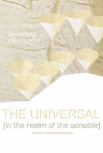 Universal (In the Realm of the Sensible) Beyond Continental Philosophy N/A 9780231141987 Front Cover