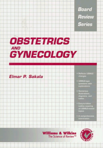 Obstetrics and Gynecology 1st 9780683074987 Front Cover