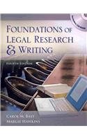 Foundations of Legal Research and Writing (Book Only)  4th 2010 9781111318987 Front Cover