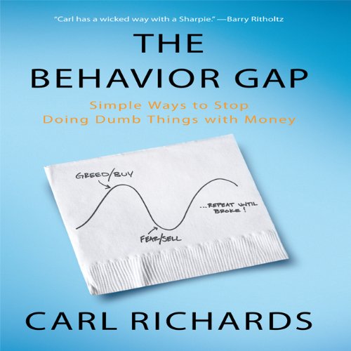 The Behavior Gap: Simple Ways to Stop Doing Dumb Things With Money  2012 9781596599987 Front Cover