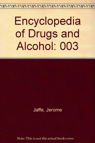 Encyclopedia of Drugs and Alcohol  1995 9780028971988 Front Cover