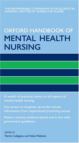Oxford Handbook of Mental Health Nursing   2006 9780198568988 Front Cover
