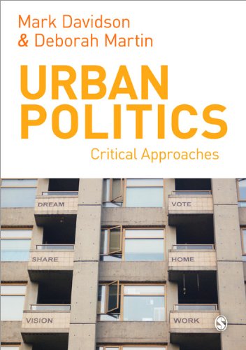 Urban Politics Critical Approaches  2012 9780857023988 Front Cover